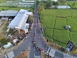 ETLE Drone Patrol Presisi Temani Langkah Runners di Kemala Run 2026